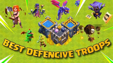 Best Defensive Clan Castle Troops In Clash Of Clans For Every Town Hall