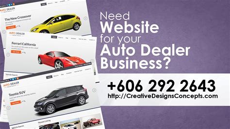 Dealer used car kuala lumpur » ampang. Car Auto Dealer Website | Malaysia Creative Web Design ...