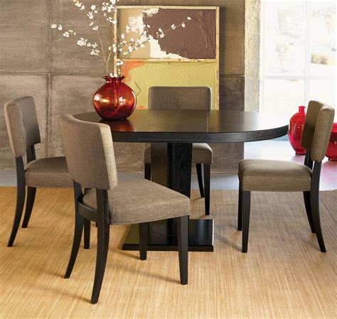 While deciding on your choice of dining table, it's important to factor in the space available to you, in order to achieve the right balance. Using Round Dining Tables: Pros and Cons - Traba Homes