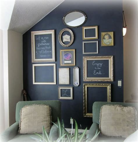 13 Examples To Decorate Home With The Help Of Empty Picture Frames