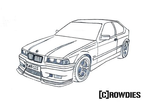 Bmw E Robbantott Rajz