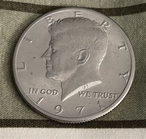 1971 Kennedy Half Dollar No Mint Mark Ebay