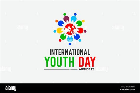 International Youth Day Observed On August Every Year Banner Poster