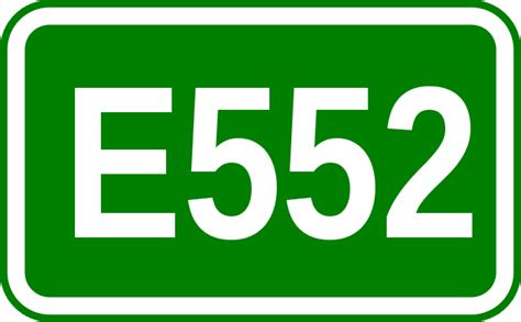 European Route E552 Wikiwand