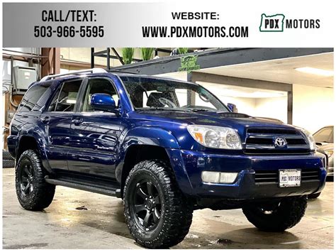 Used Toyota 4runner 2004 For Sale In Portland Or Pdx Motors