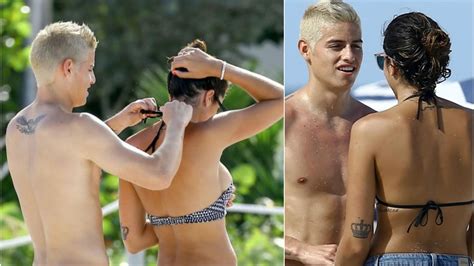 James rodriguez had the support of his rumoured girlfriend helga lovekaty judging by a very sweet instagram post earlier today, ahead of his team colombia's match against england as part of. James Rodriguez and Daniela Ospina Romance in Miami Beach ...