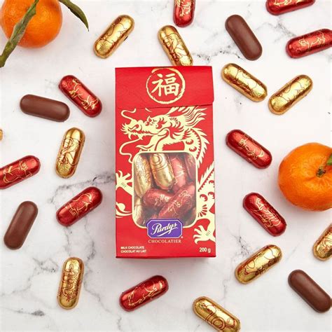 Lunar New Year Gift Tote Chocolate Milk Chocolatier Unsweetened