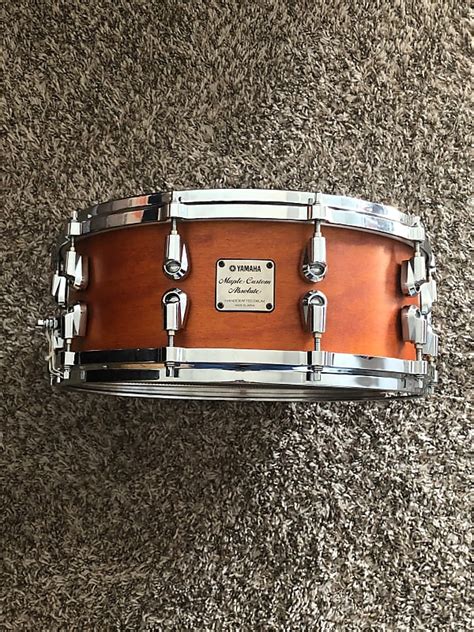 Yamaha Maple Custom Absolute Snare Drum 14x55 Vintage Reverb
