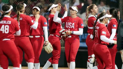 Olympic Softball Team Using Stand Beside Her Tour To Promote Sport