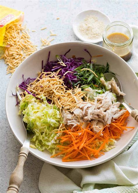 Chinese Chicken Salad Recipetin Eats