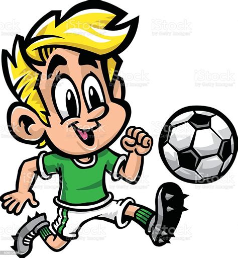 Soccer Kid Cartoon Stock Illustration Download Image Now Istock