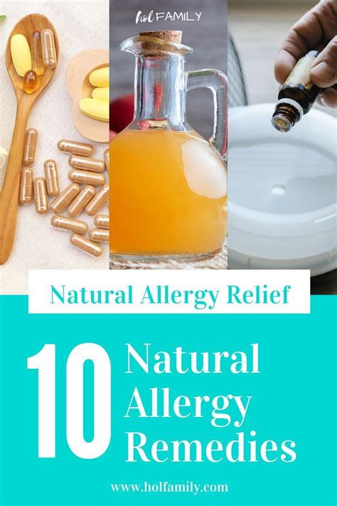 10 Natural Remedies For Allergy Relief Allergy Remedies Natural