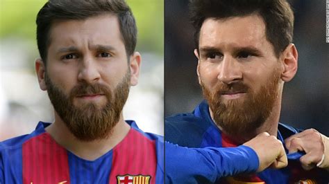 Leo Messi Meet The Iranian Messi Doppelganger Cnn