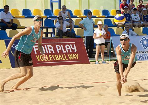 Baku 2015 Mens Beach Volleyball Competition Continues