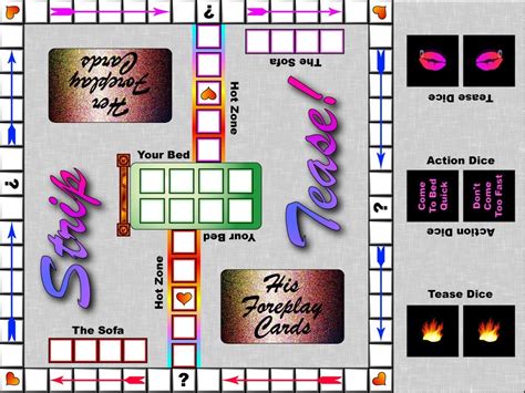 Strip Tease Adult Board Game For Everygame Adult Game Design Blog