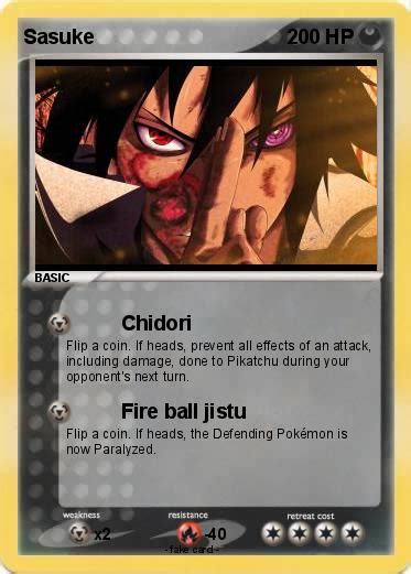 Pokémon Sasuke 4967 4967 Chidori My Pokemon Card