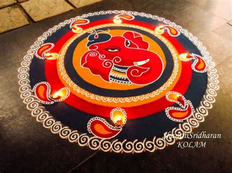 45 Beautiful Diwali Rangoli And Kolam Designs By Shanthi Sridharan
