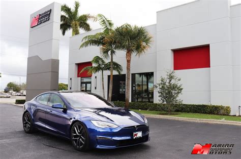 Used 2022 Tesla Model S Plaid For Sale 147900 Marino Performance