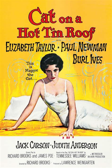 Cat On A Hot Tin Roof 1958 Posters — The Movie Database Tmdb