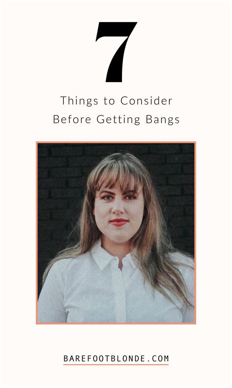 7 Things To Consider Before Getting Bangs Kylie Thompson Barefoot