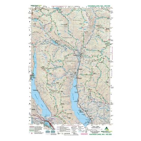 Cle Elum Wa No 241 Green Trails Maps Mtn Gear