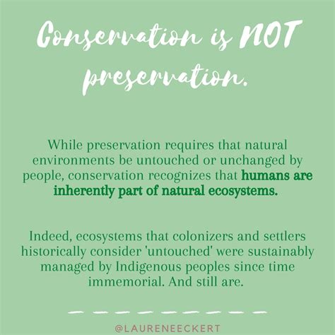 what is conservation — lauren eckert conservation