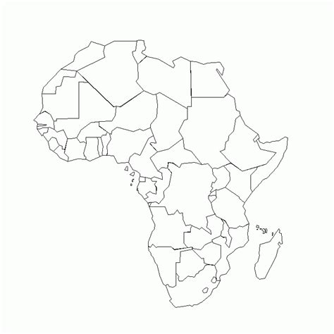 Africa Coloring Pages Color
