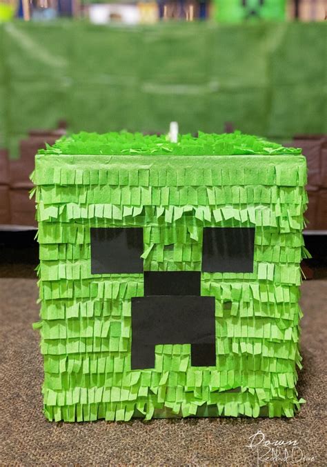 Diy Minecraft Creeper Pinata Easy To Follow Tutorial