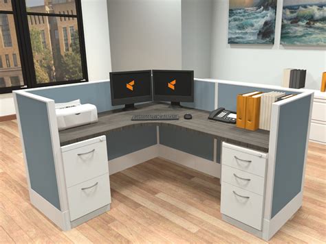 Modular desk system office furniture consists of basic building units that are repeated and combined to generate furniture that perfectly adapts to the requirements of the company. Modular Desk System - Modular Workstations - AIS Furniture
