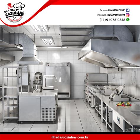 Cozinha Industrial Profissional⁠ Ilha Das Cozinhas Comércio De