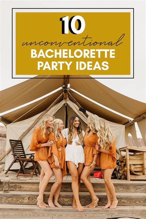 9 Unconventional Bachelorette Party Ideas Junebug Weddings