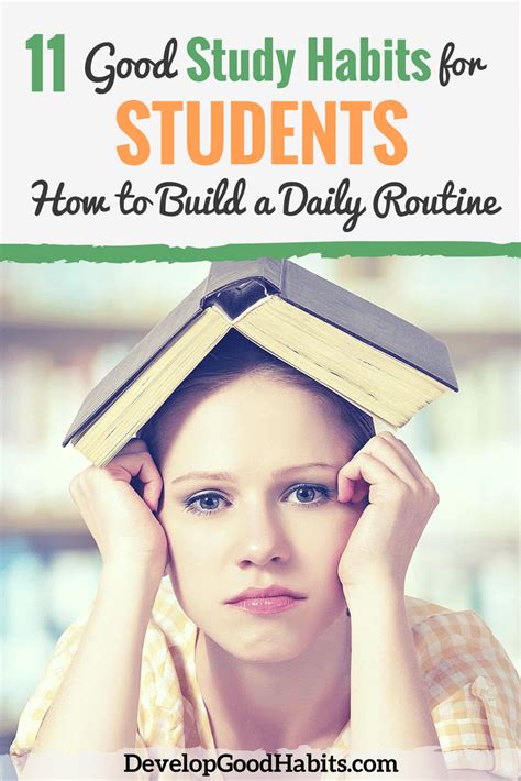 11 Good Study Habits For Students How To Build A Daily Routine