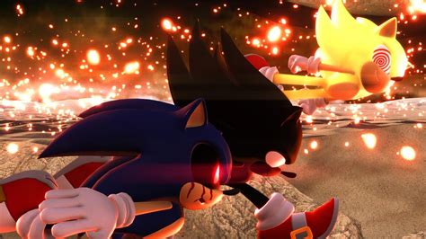 Dark Super Sonic Vs Sonicexe Vs Fleetway Super Sonic Part 4