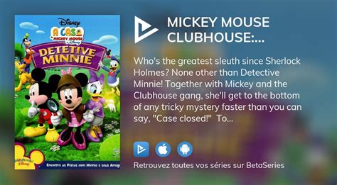 Regarder Le Film Mickey Mouse Clubhouse Detective Minnie En Streaming