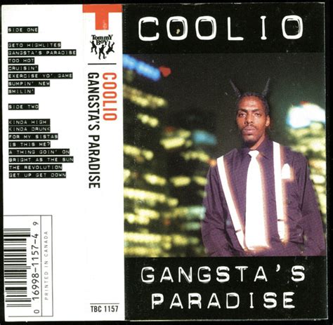 Coolio Gangstas Paradise 1995 Clean Sr Cassette Discogs