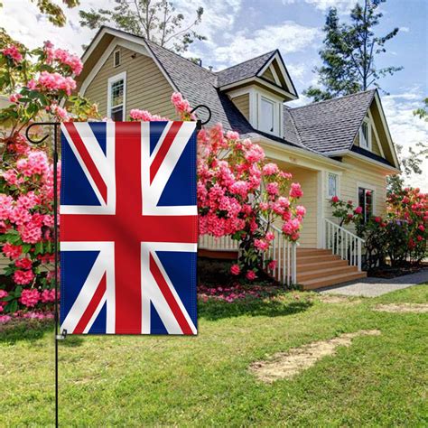 Double Sided Premium Garden Flag Union Jack British Uk Decorative