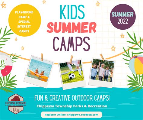 Kids Summer Camp Facebook Post Chippewa Township
