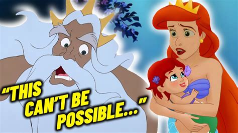 How Ariels Moms Origins Exposed How Ariel Is Half Human Youtube