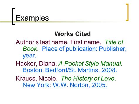 When citing a play with numbered lines, the mla parenthetical citation should include the author name and the act, scene and line number(s). How To Cite A Book Mla Example - How to Wiki 89