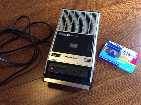 vintage panasonic tape recorder model rq 2309 tested in etsy tape recorder records