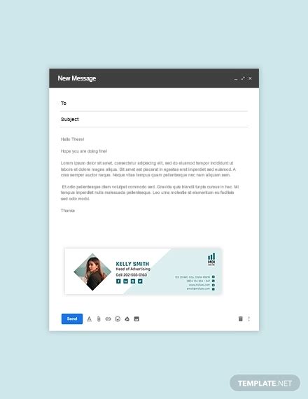 Free Email Signature Mockup Download Free Mockups All