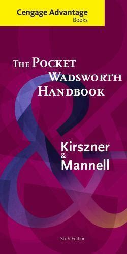 Cengage Advantage Books The Pocket Wadsworth Handbook By Stephen R
