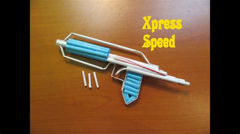 Paper gun that shoots paper bullets easy with trigger. How to make a Paper Gun that shoots 8 Bullets (Xpress ...