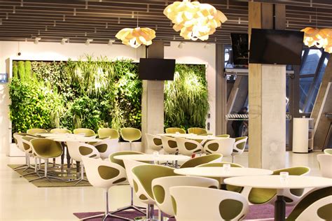 Growing a vertical garden is more complicated than other you can also grow a vertical garden indoors as well. Indoor Vertical Garden | Tele 2 Arena Vip Lounge Area ...