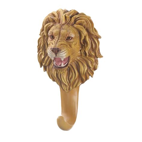 King of the jungle lettering with cute lion. Ferocious Lion Wall Hook Wholesale at Koeher Home Decor