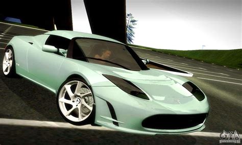 Tesla roadster price tesla roadster sport tesla motors cars uk race cars electric sports car four wheelers man cave garage car photos. Tesla Roadster Sport for GTA San Andreas