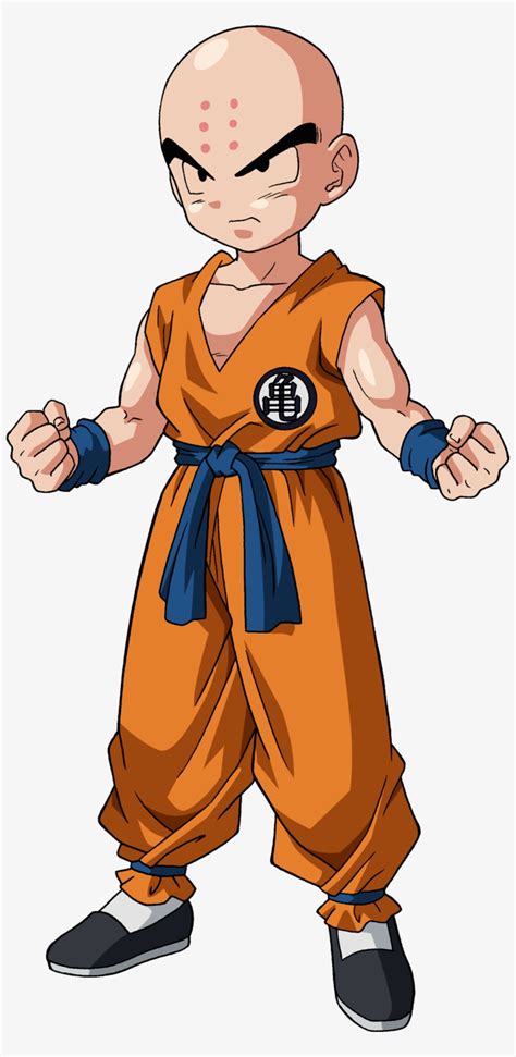Krillin Crillon From Dragon Ball Z Transparent Png 1038x2078 Free