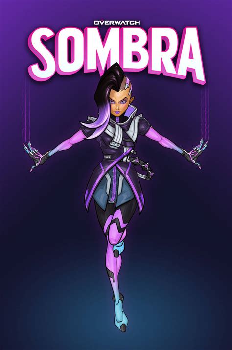 Sombra Pinup Cover By Yellow Five On Deviantart