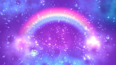 4k Rainbow And Clouds 🌈 Live Wallpaper 🌤 Orbs Field 🌐 Aavfx