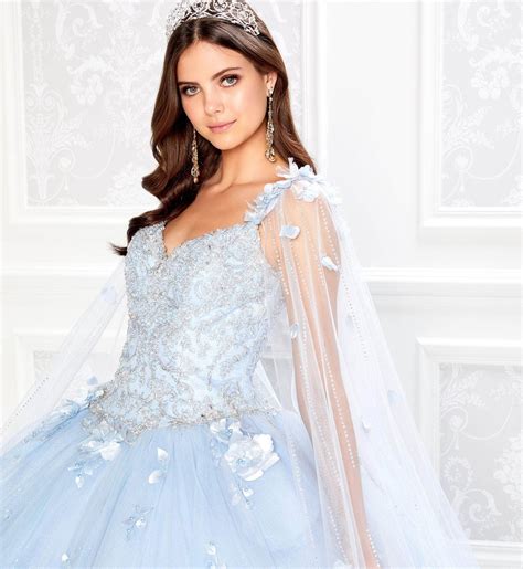 Princesa By Ariana Vara Pr22021 Embellished Appliqued Lighted Ballgown Quinceanera Dresses